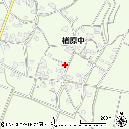 岡山県美作市楢原中495周辺の地図