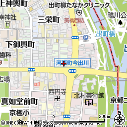 京都府京都市上京区三芳町154周辺の地図