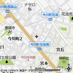 愛知県刈谷市今川町花池190周辺の地図
