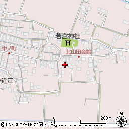 滋賀県草津市北山田町791周辺の地図