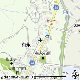 静岡県静岡市葵区有永町14-16周辺の地図
