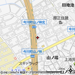 愛知県刈谷市今川町山ノ神121周辺の地図