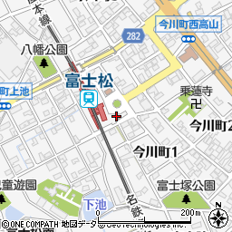 刈谷警察署富士松駅前交番周辺の地図