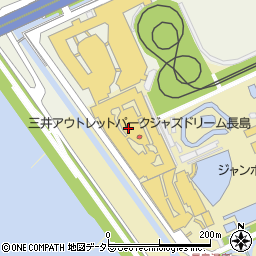 ザバウム　長島店周辺の地図