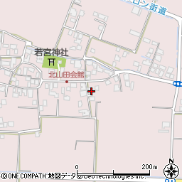 滋賀県草津市北山田町769-1周辺の地図