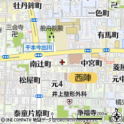 京都府京都市上京区西亀屋町340周辺の地図