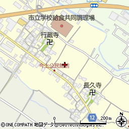 滋賀県栗東市高野152周辺の地図