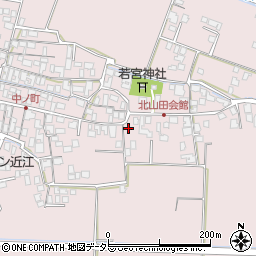 滋賀県草津市北山田町793周辺の地図