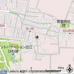 滋賀県草津市北山田町817周辺の地図