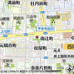 京都府京都市上京区南上善寺町163周辺の地図