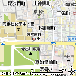 京都府京都市上京区柳風呂町177周辺の地図
