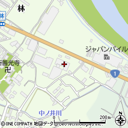 滋賀県栗東市林555周辺の地図