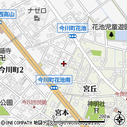 愛知県刈谷市今川町花池5周辺の地図
