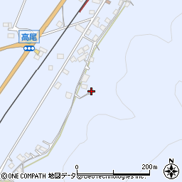 岡山県津山市高尾286周辺の地図