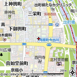 京都府京都市上京区三芳町150周辺の地図