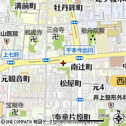アイセイ薬局千本今出川店周辺の地図