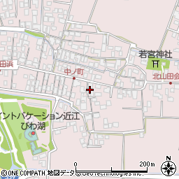 滋賀県草津市北山田町818周辺の地図