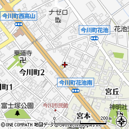 愛知県刈谷市今川町花池158周辺の地図