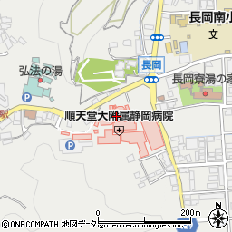 順天堂大学医学部附属静岡病院周辺の地図