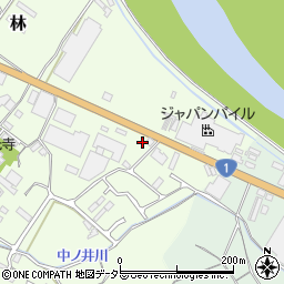 滋賀県栗東市林568周辺の地図