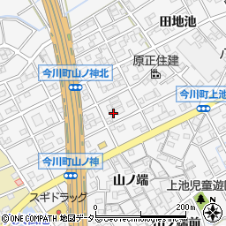 愛知県刈谷市今川町山ノ神115周辺の地図