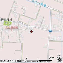 滋賀県草津市北山田町612周辺の地図