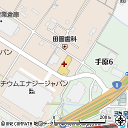 滋賀三菱本社栗東店周辺の地図