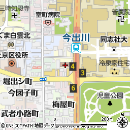 京都保護観察所周辺の地図