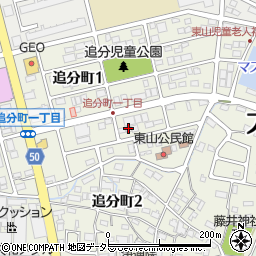 名南山本工務店周辺の地図