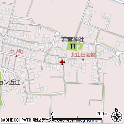 滋賀県草津市北山田町800周辺の地図