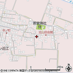 滋賀県草津市北山田町794周辺の地図