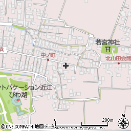 滋賀県草津市北山田町811-1周辺の地図