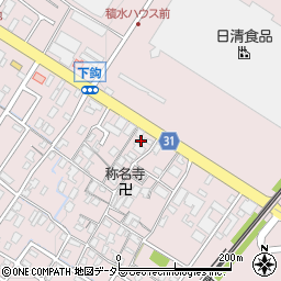 滋賀県栗東市下鈎360周辺の地図