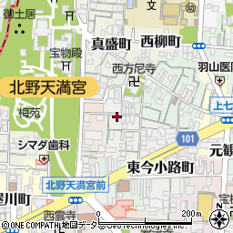 京都府京都市上京区東今小路町742周辺の地図