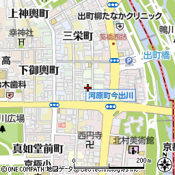 京都府京都市上京区三芳町147周辺の地図