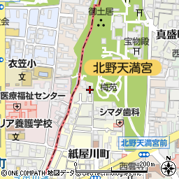 京都府京都市上京区観音寺門前町817周辺の地図