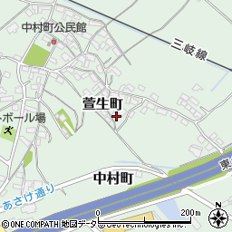 三重県四日市市中村町1708周辺の地図
