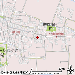 滋賀県草津市北山田町803周辺の地図