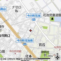 愛知県刈谷市今川町花池169周辺の地図