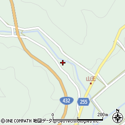 広島県庄原市比和町森脇835周辺の地図