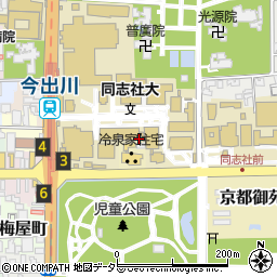 京都府京都市上京区新北小路町周辺の地図