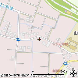 滋賀県草津市北山田町645周辺の地図