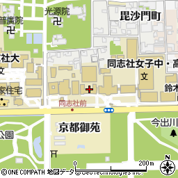 京都府京都市上京区玄武町602周辺の地図