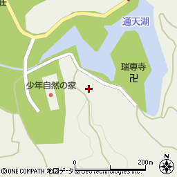 京都府南丹市園部町大河内小米阪周辺の地図