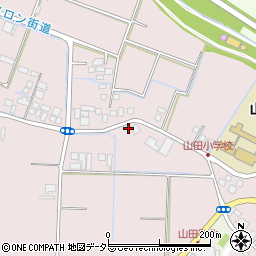 滋賀県草津市北山田町640周辺の地図