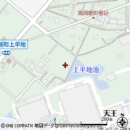 愛知県豊田市高丘新町周辺の地図