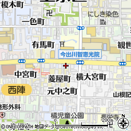 ＩＴＴＯ個別指導学院　京都・上京西陣校周辺の地図