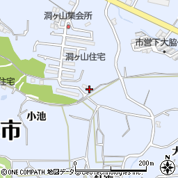 愛知県東海市荒尾町小池124周辺の地図