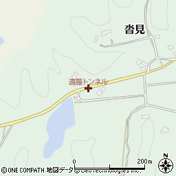 遠藤トンネル周辺の地図