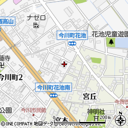 愛知県刈谷市今川町花池168周辺の地図